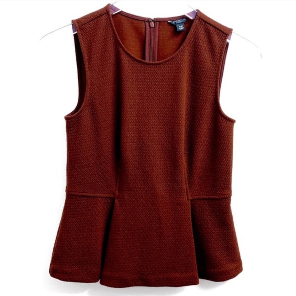 Ann Taylor Soft Knit Peplum Top